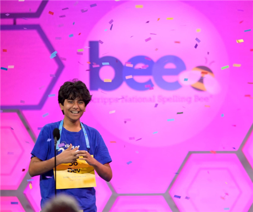 Dev Shah, National Spelling Bee champion